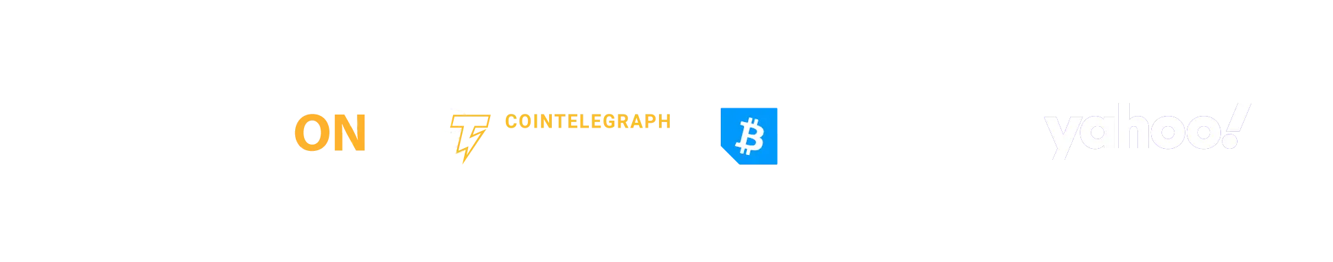As featured in Cointelegraph, Bitcoinist and Yahoo Finance