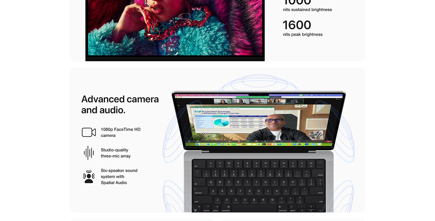 2023 MacBook Pro Laptop M3 Pro chip 16.2-inch Liquid Retina