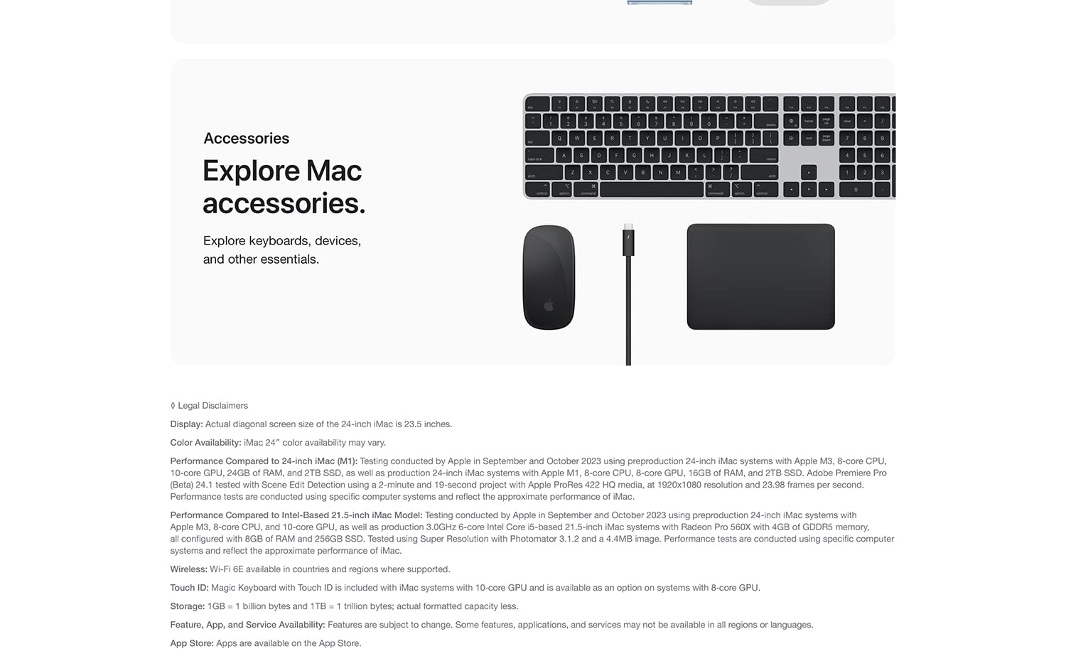 Apple iMac M3 chip