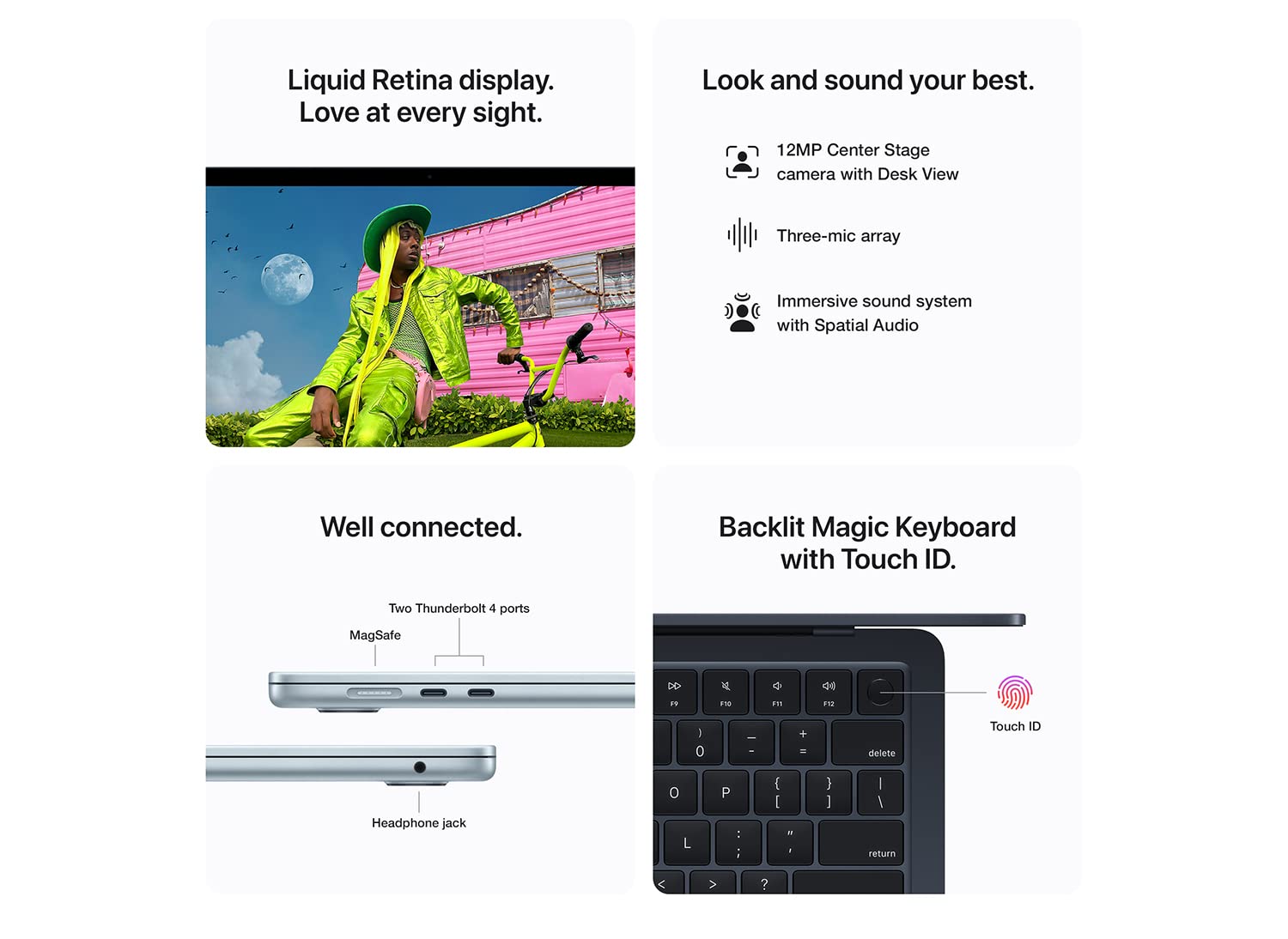 Apple 2025 MacBook Air 15-inch Laptop with M4 chip