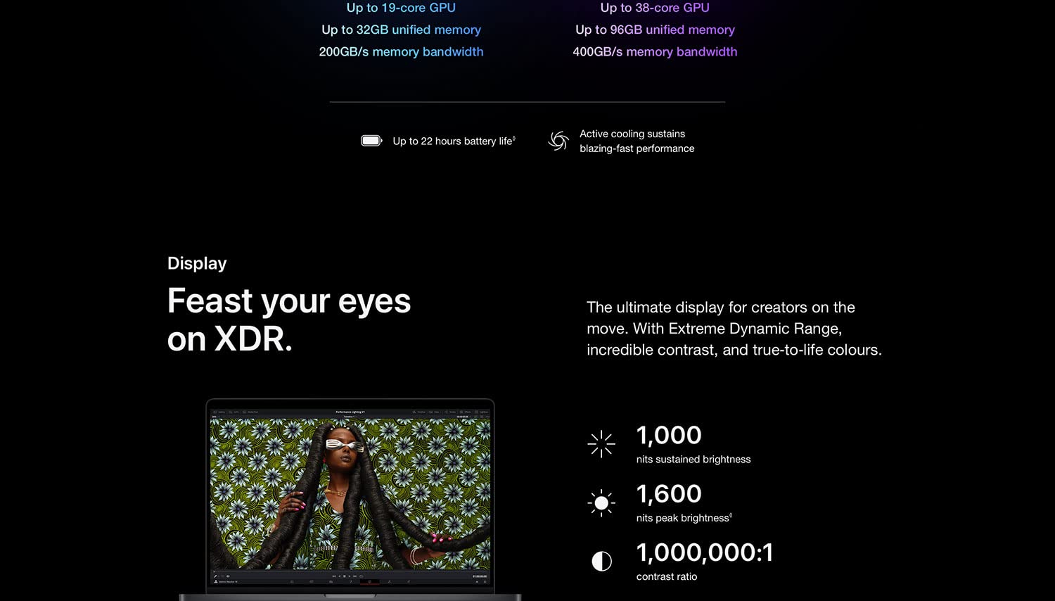MacBook Pro 14.2 - 2023 with 12‑core CPU and 19‑core GPU