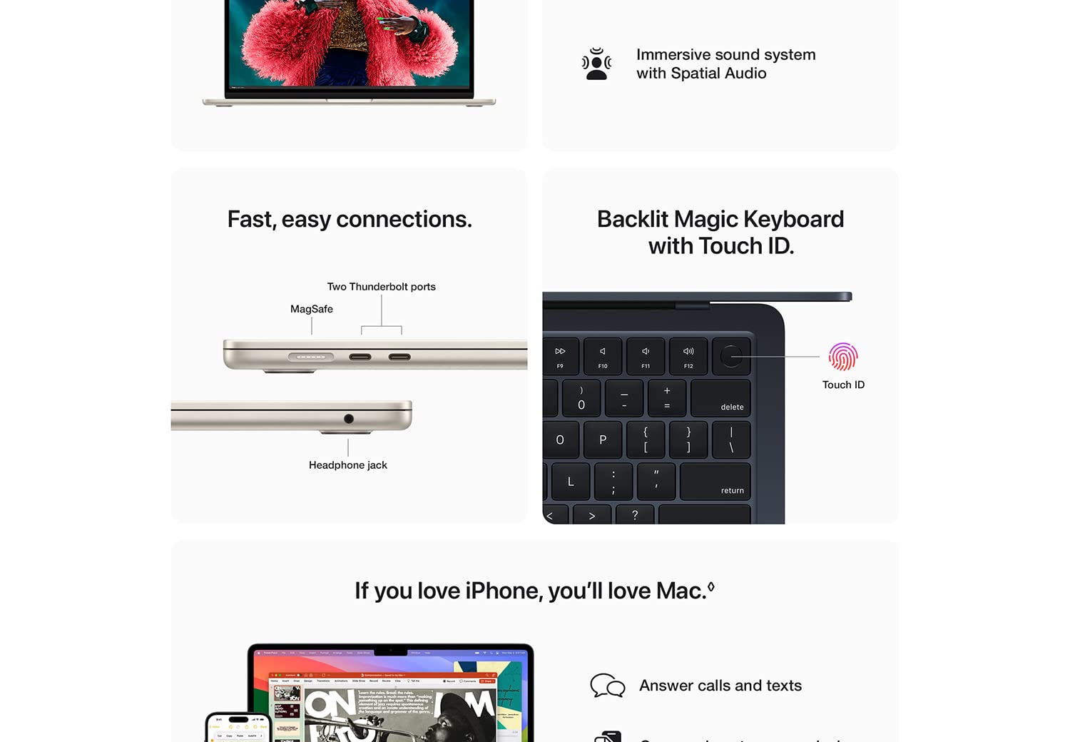 MacBook Air M3 2024 15.3-inch Laptop