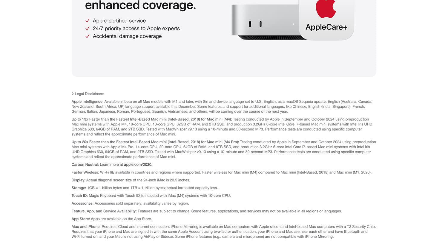 Apple Mac Mini Desktop M4