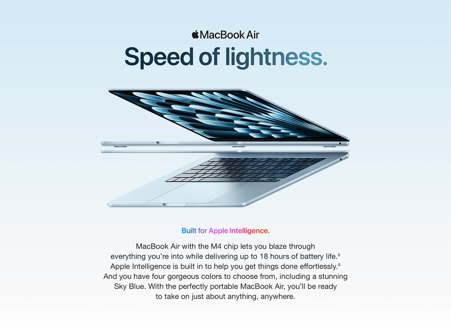 Apple 2025 MacBook Air 15-inch Laptop with M4 chip