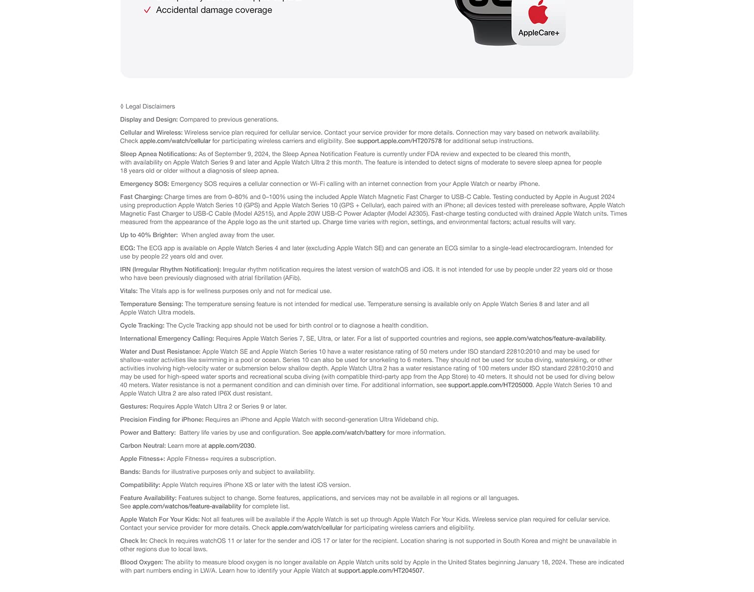 Apple Watch Series 10 - Aluminum