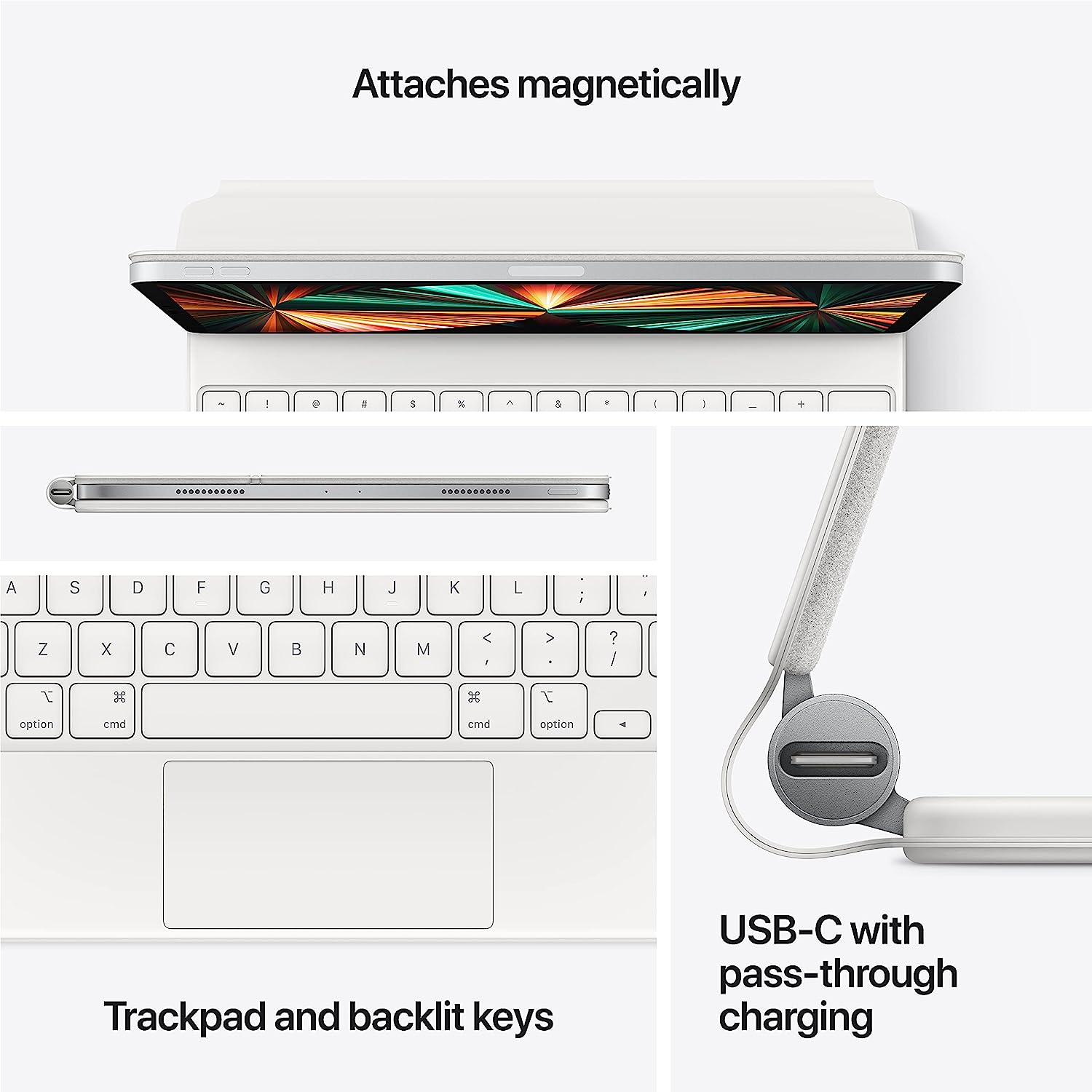 Apple Magic Keyboard for iPad Pro 12.9‑inch - White