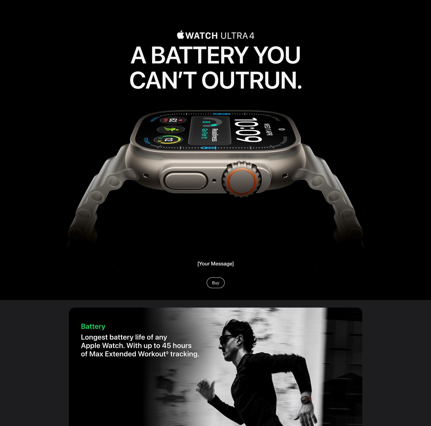 Apple Watch Ultra 4 [GPS + Cellular] 49mm