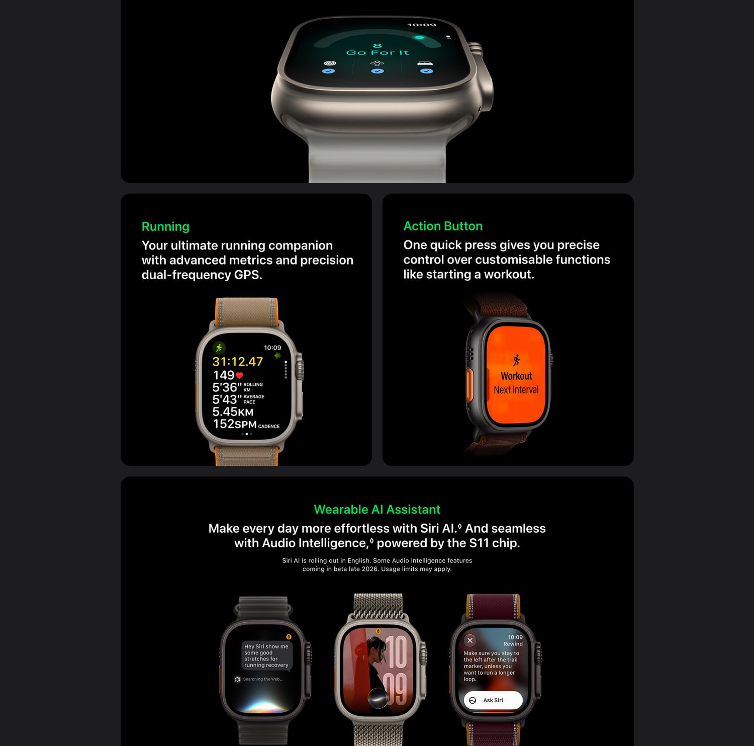 Apple Watch Ultra 4 [GPS + Cellular] 49mm