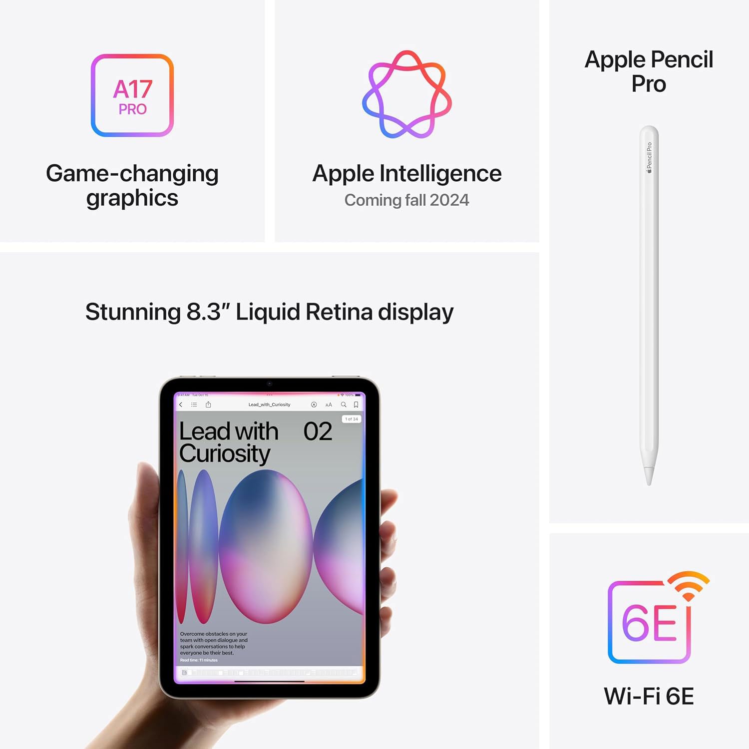 New Apple iPad Mini (A17 Pro)