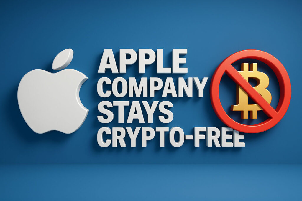 Apple CEO Reveals Bitcoin Holdings, Company Stays Crypto-Free