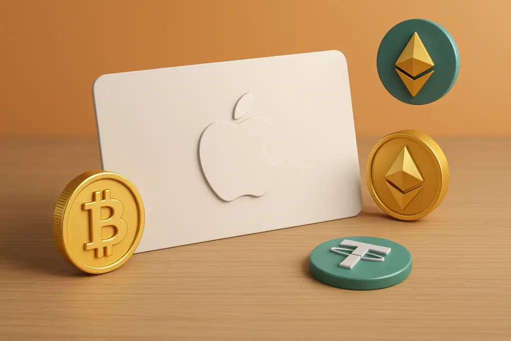 How to Buy Apple Gift Cards with Crypto: Simple Step-by-Step Guide [2025]